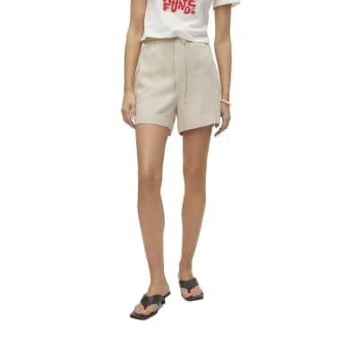 vero moda mymilo paperbag high waist shorts