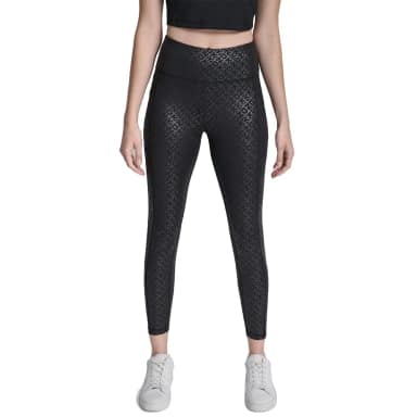 dkny elevate interlock 7/8 high waist leggings